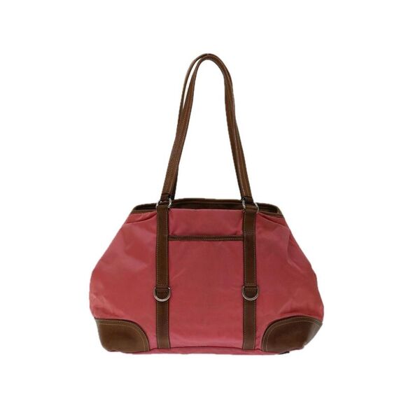 Pre Loved Prada Tessuto Women Pink Tote Bags - Picture 3 of 8
